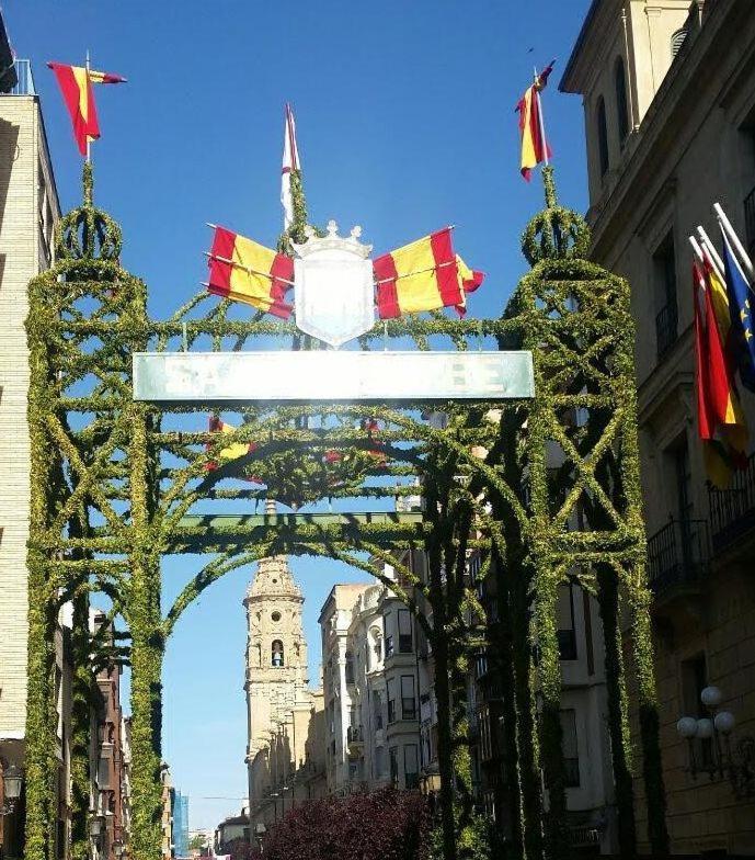 Casa Eladia Lejlighed Logroño Eksteriør billede